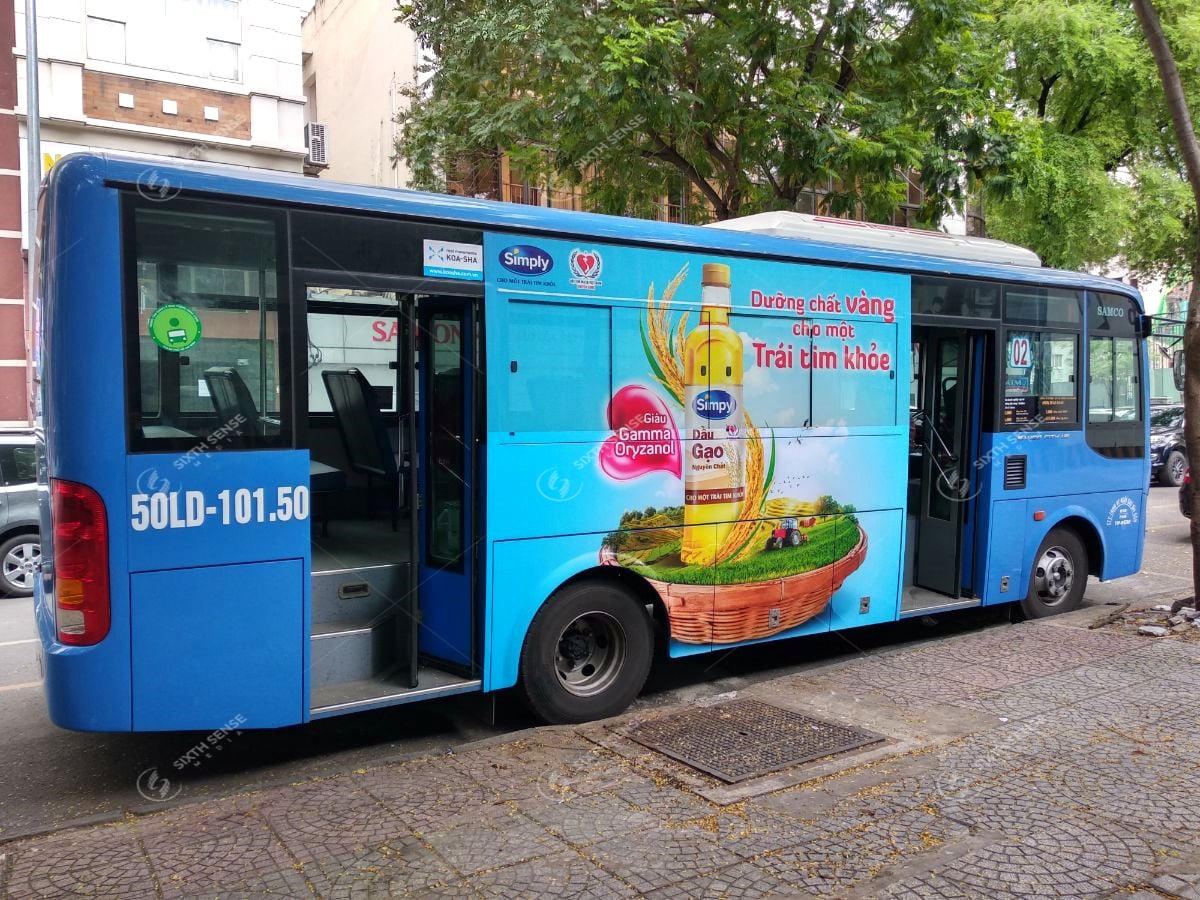 Quảng cáo xe bus Hồ Chí Minh