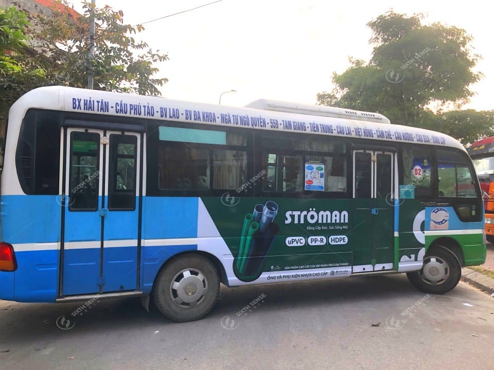 Dự án quảng cáo xe bus quy mô lớn của Stroman
