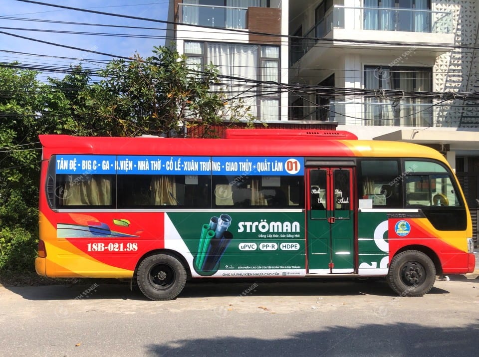 Dự án quảng cáo xe bus quy mô lớn của Stroman