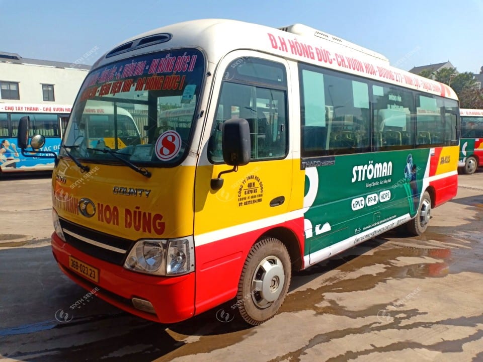 Dự án quảng cáo xe bus quy mô lớn của Stroman