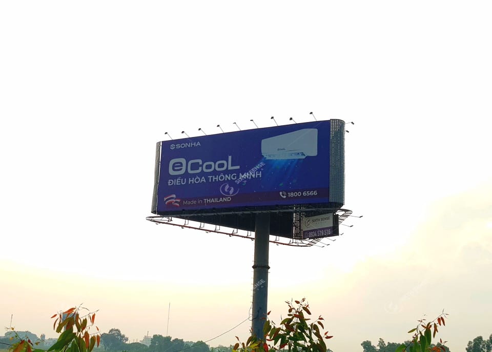 Dự án billboard quảng cáo của Máy điều hòa Ecool