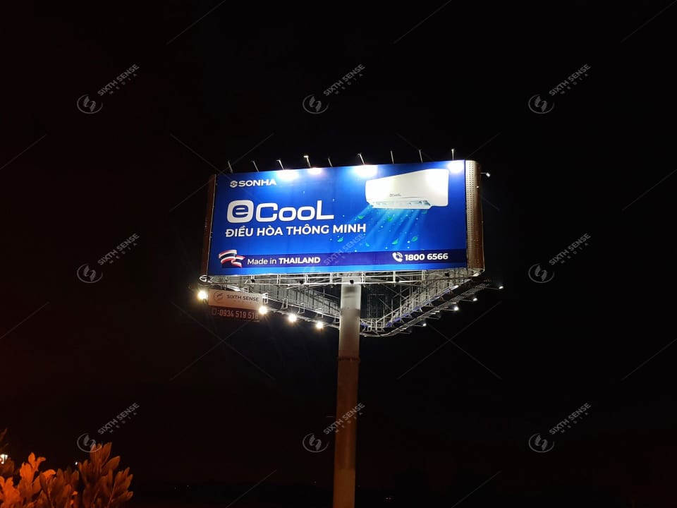 Dự án billboard quảng cáo của Máy điều hòa Ecool