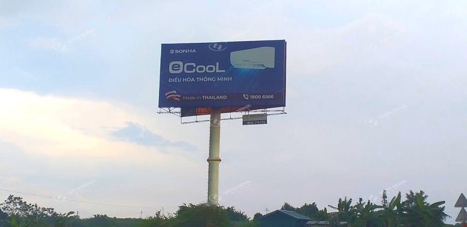 Dự án billboard quảng cáo của Máy điều hòa Ecool