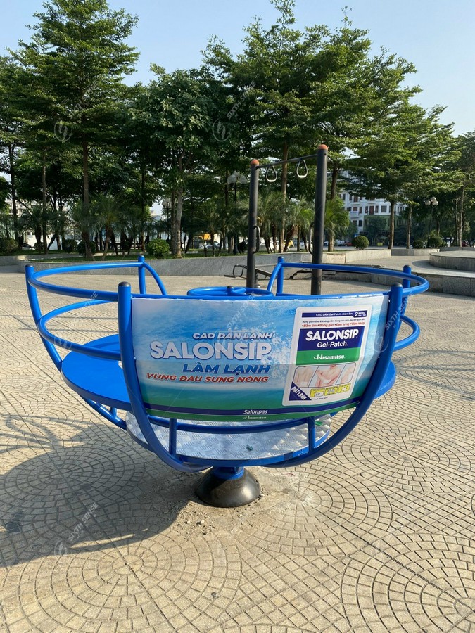 tài trợ quảng cáo công viên