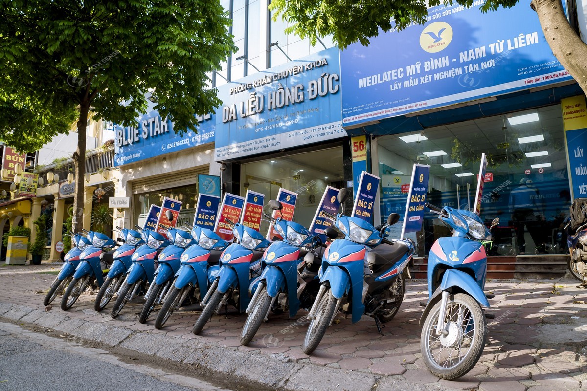 Medlatec tổ chức roadshow xe máy tại Hà Nội