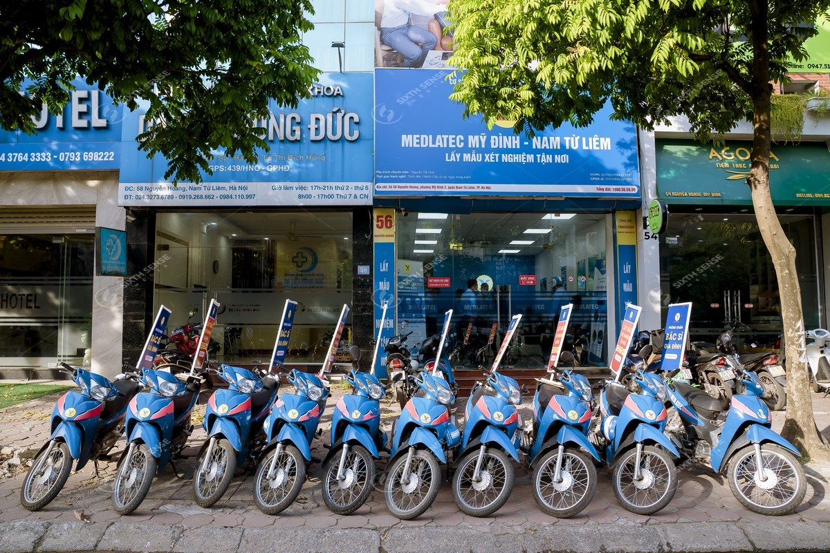Medlatec tổ chức roadshow xe máy tại Hà Nội