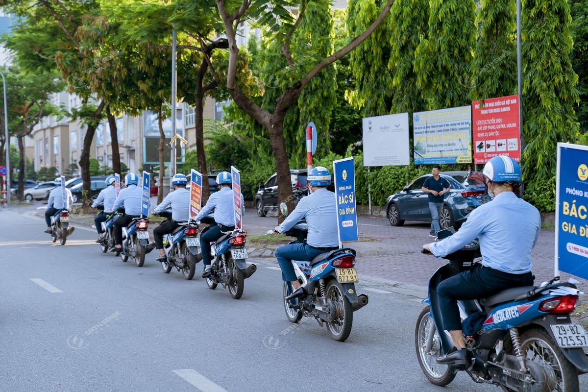 Medlatec tổ chức roadshow xe máy tại Hà Nội