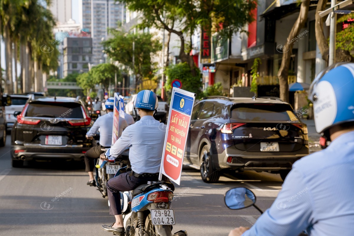 Medlatec tổ chức roadshow xe máy tại Hà Nội