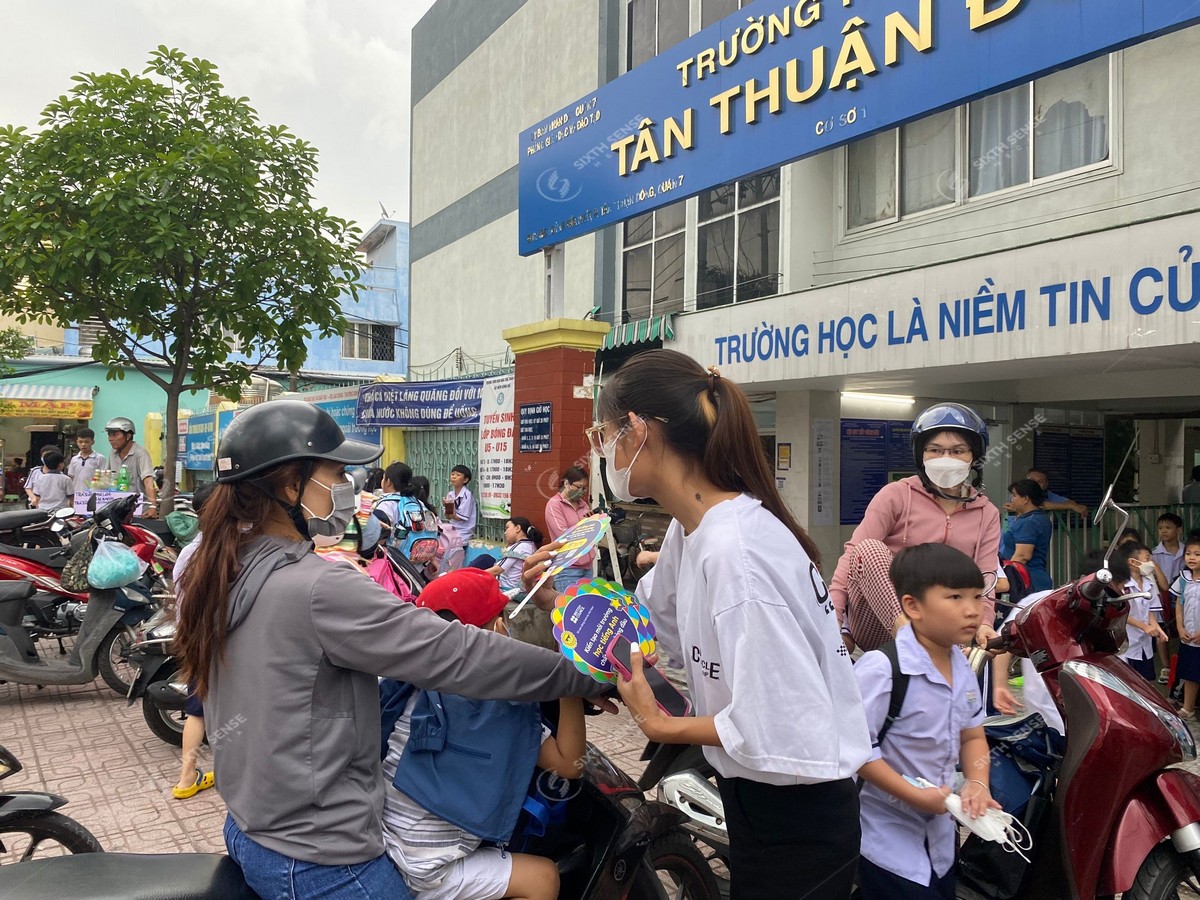 Dự án activation giới thiệu khóa học mùa hè của British Council