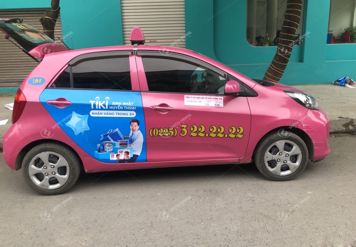 Phương pháp quảng cáo trên xe taxi tại Hải Phòng hiệu quả