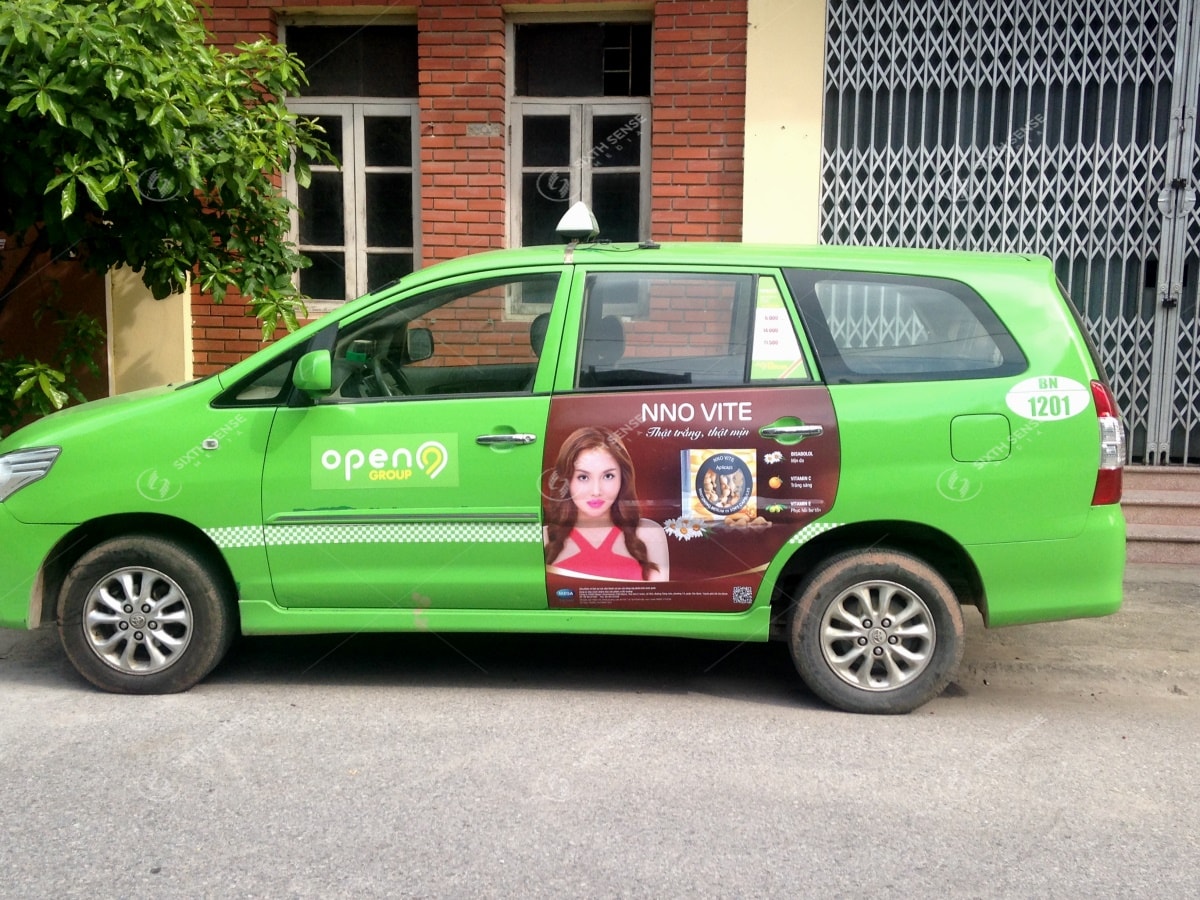 Quảng cáo trên xe taxi Open99: Lựa chọn đầu tư hiệu quả mới