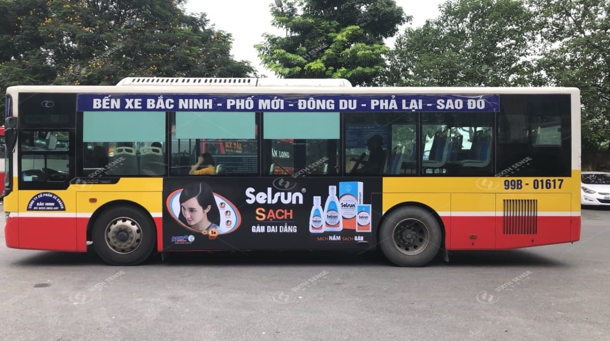 Bắc Ninh: Thị trường tiềm năng phát triển quảng cáo trên xe bus