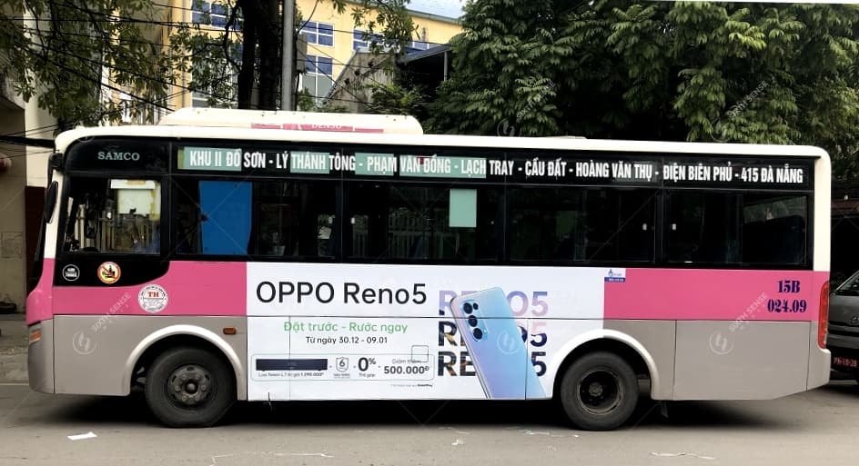 Quảng cáo trên xe buýt tại Hải Phòng làm sao cho hiệu quả?