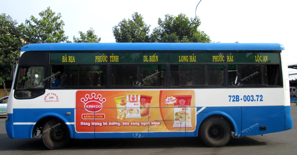 Quảng cáo trên xe buýt hiệu quả tại Vũng Tàu