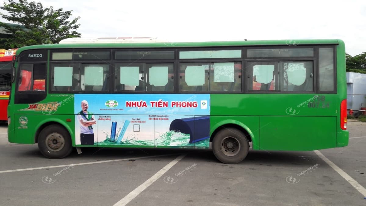 Làm thế nào để quảng cáo trên thân xe bus tại Quảng Ngãi hiệu quả