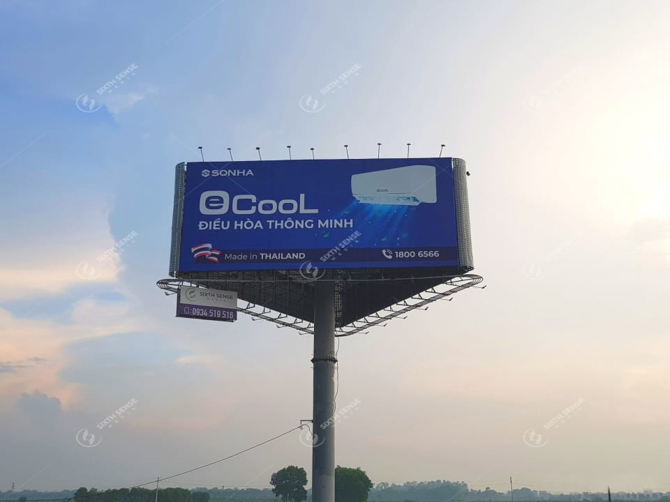 Dự án billboard quảng cáo của Máy điều hòa Ecool